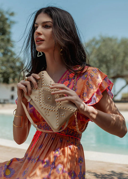 Bandolera peach