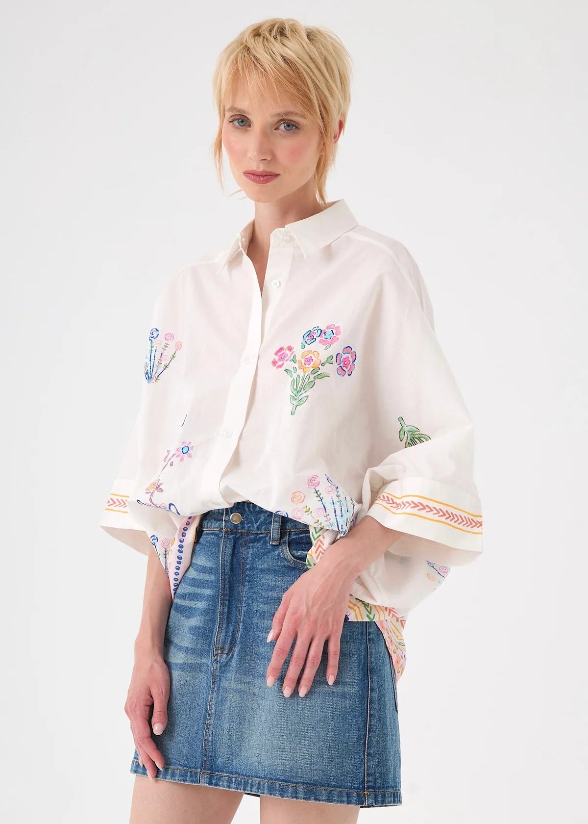 Blusa blanca Janah