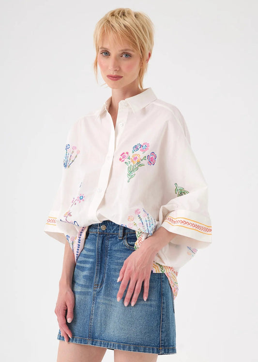 Blusa blanca Janah