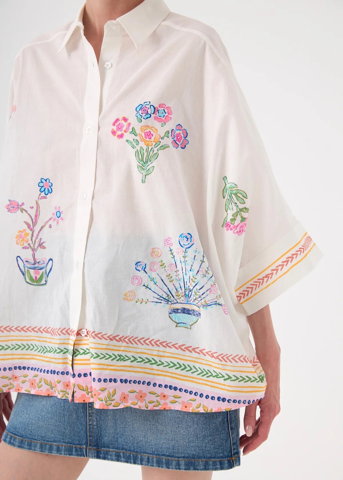 Blusa blanca Janah