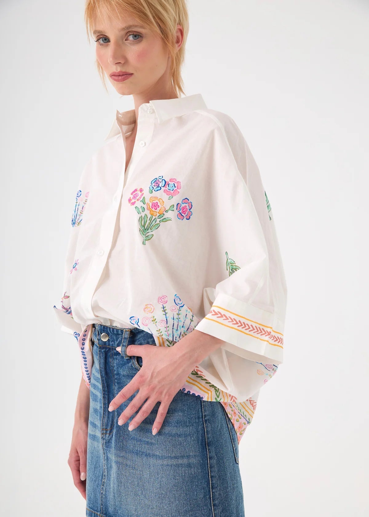Blusa blanca Janah