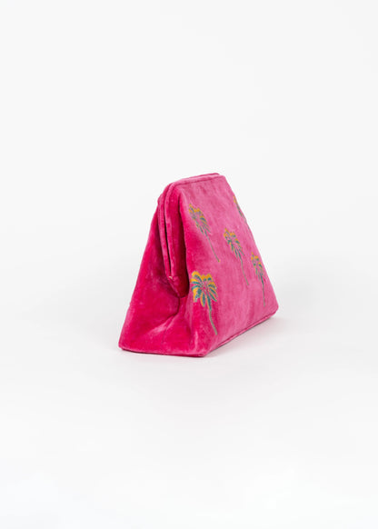 Clutch palms fucsia
