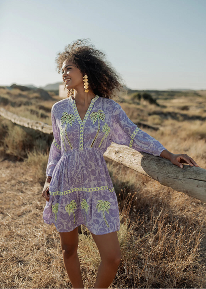 Vestido corto Sahara