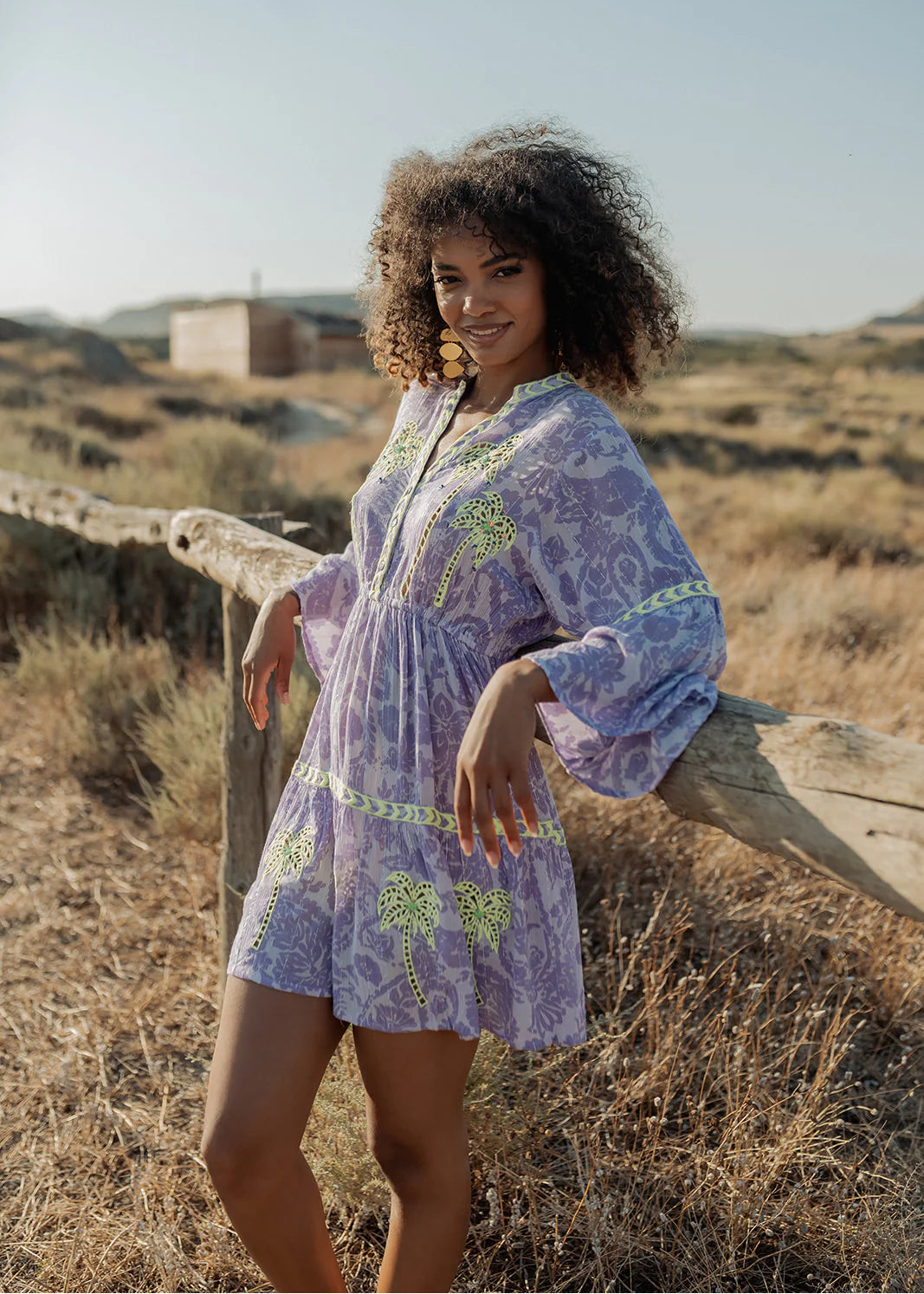 Vestido corto Sahara