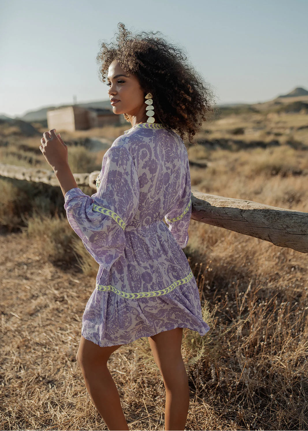 Vestido corto Sahara