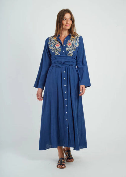 Vestido bordado Gloups