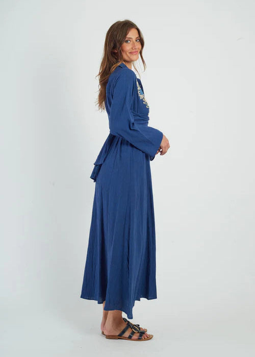 Vestido bordado Gloups