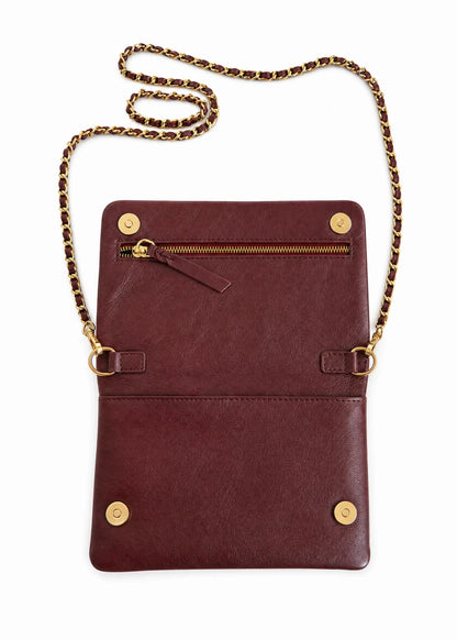 Bolso Moka granate
