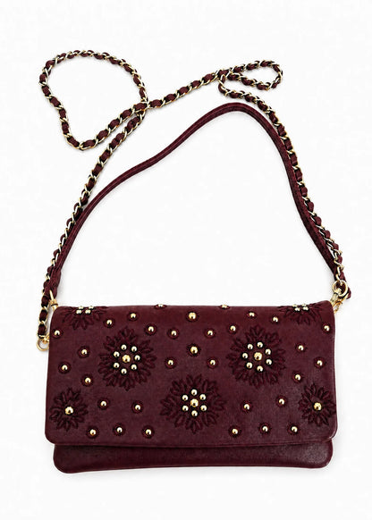 Bolso Moka granate