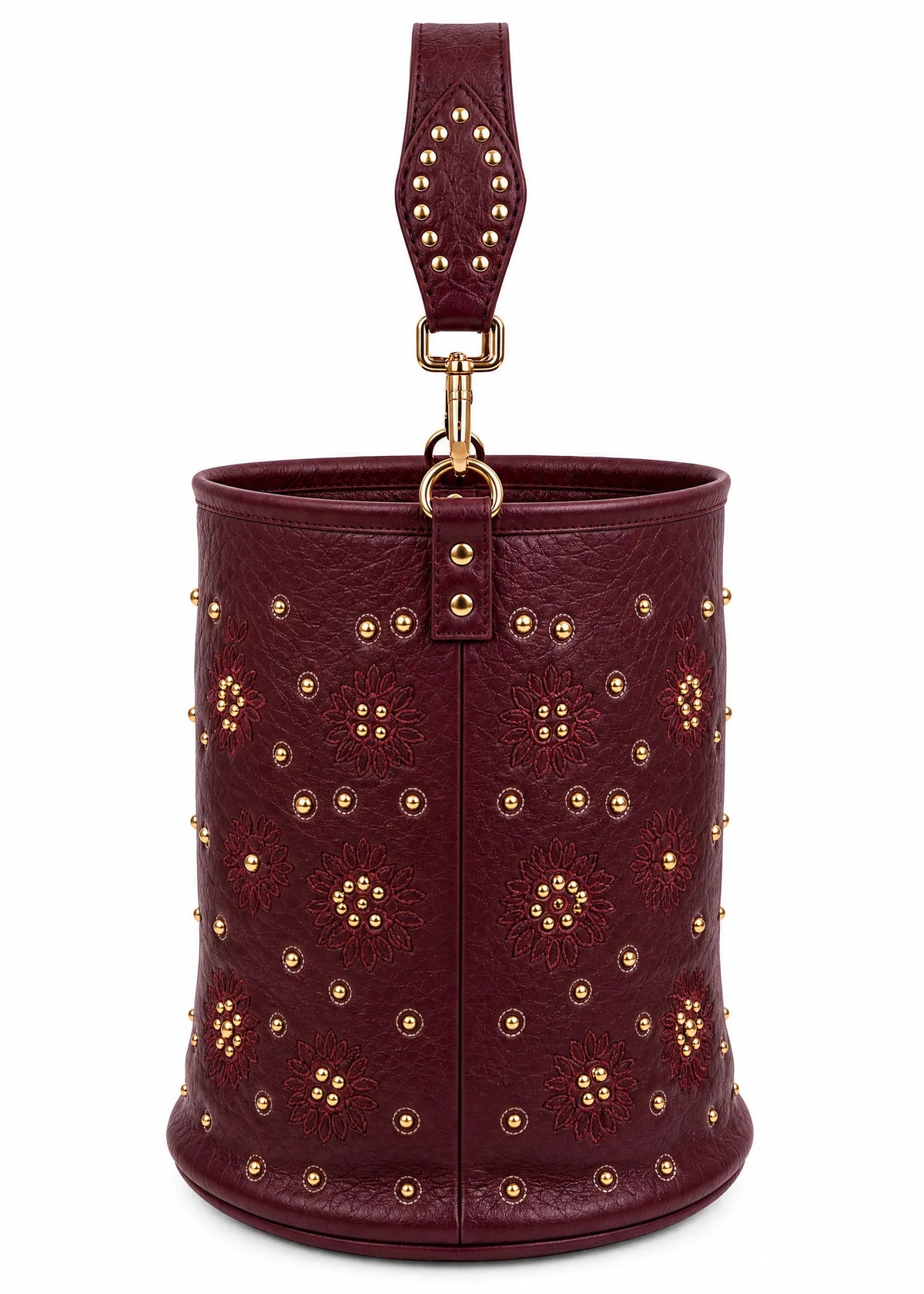 Bolso Moka bucket granate