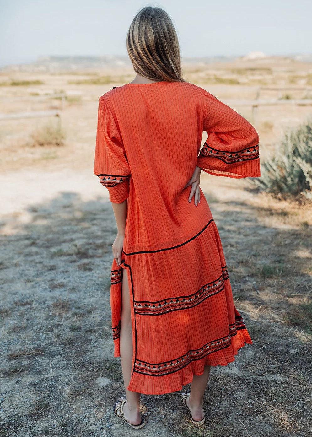 Kaftan Cancun orange