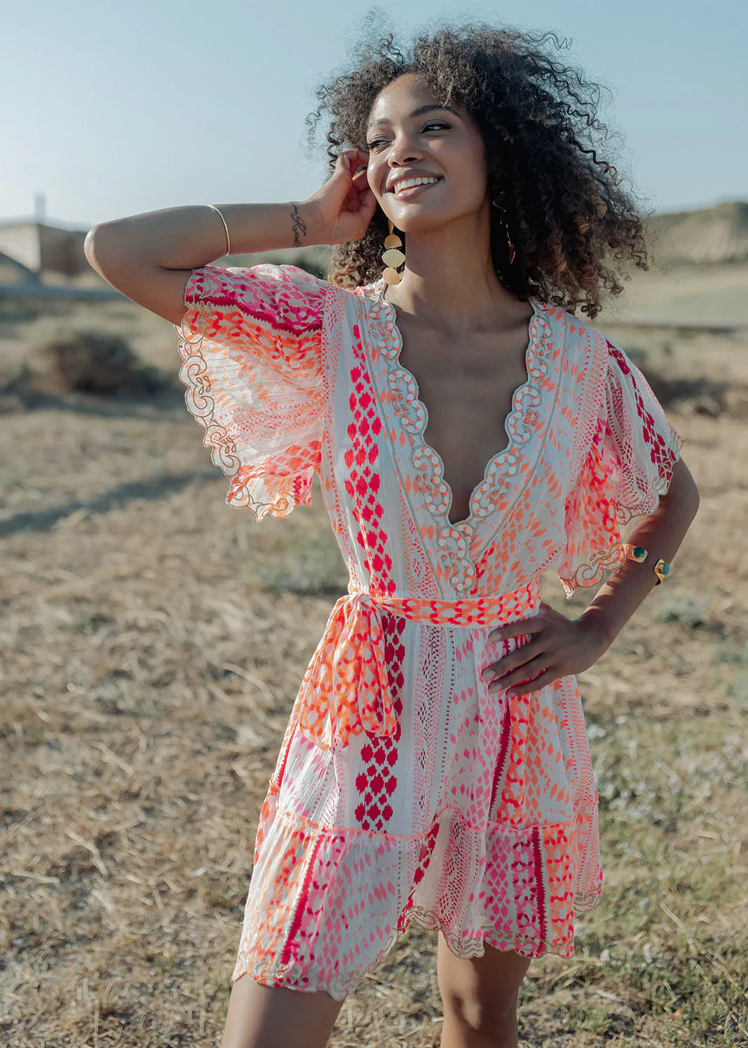 Vestido corto Martinica