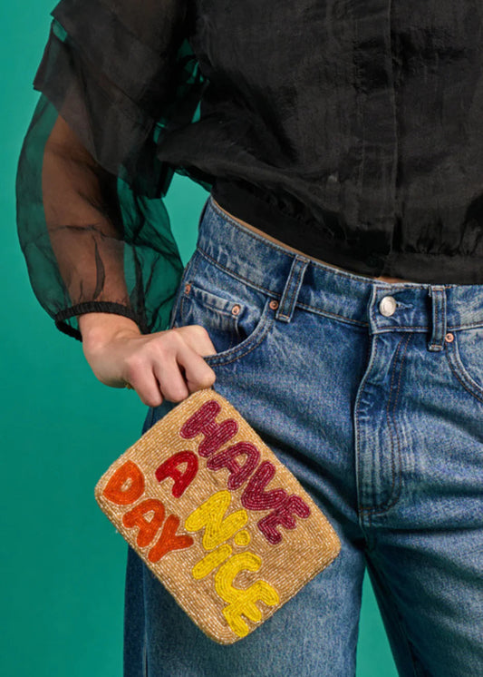 Cartera Bits ”Have a nice day” pequeña