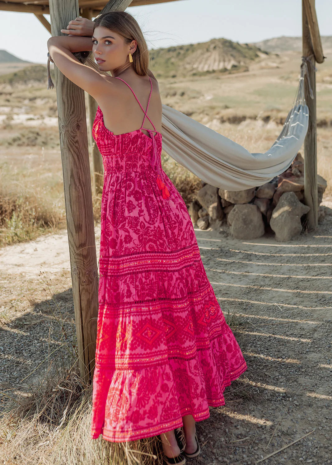 Vestido largo Samoa straps