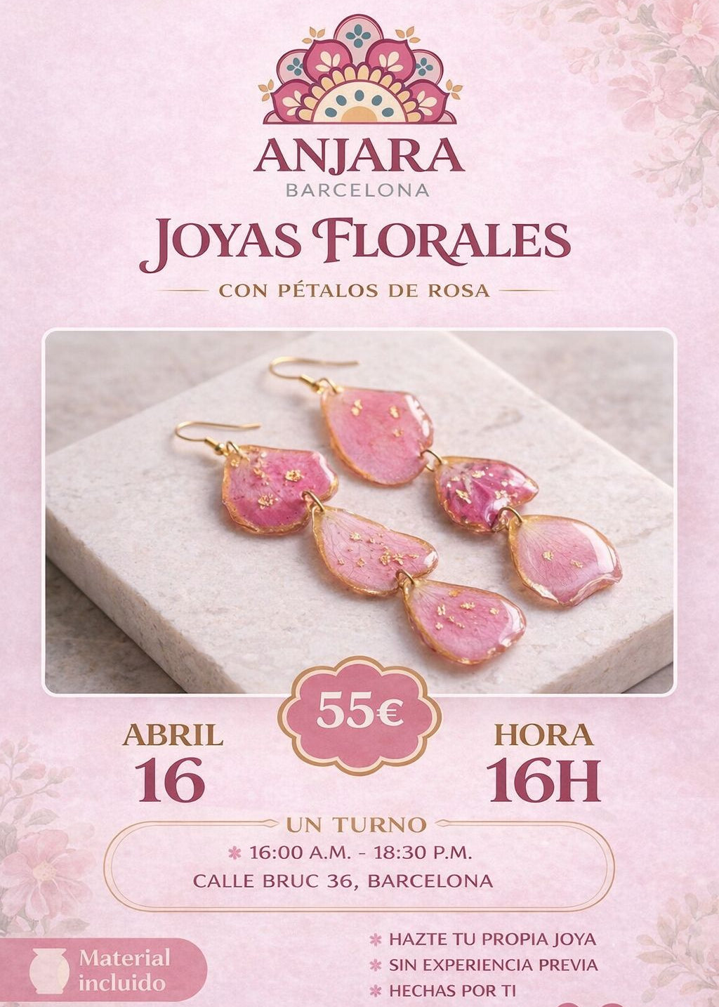Taller de Joias florales