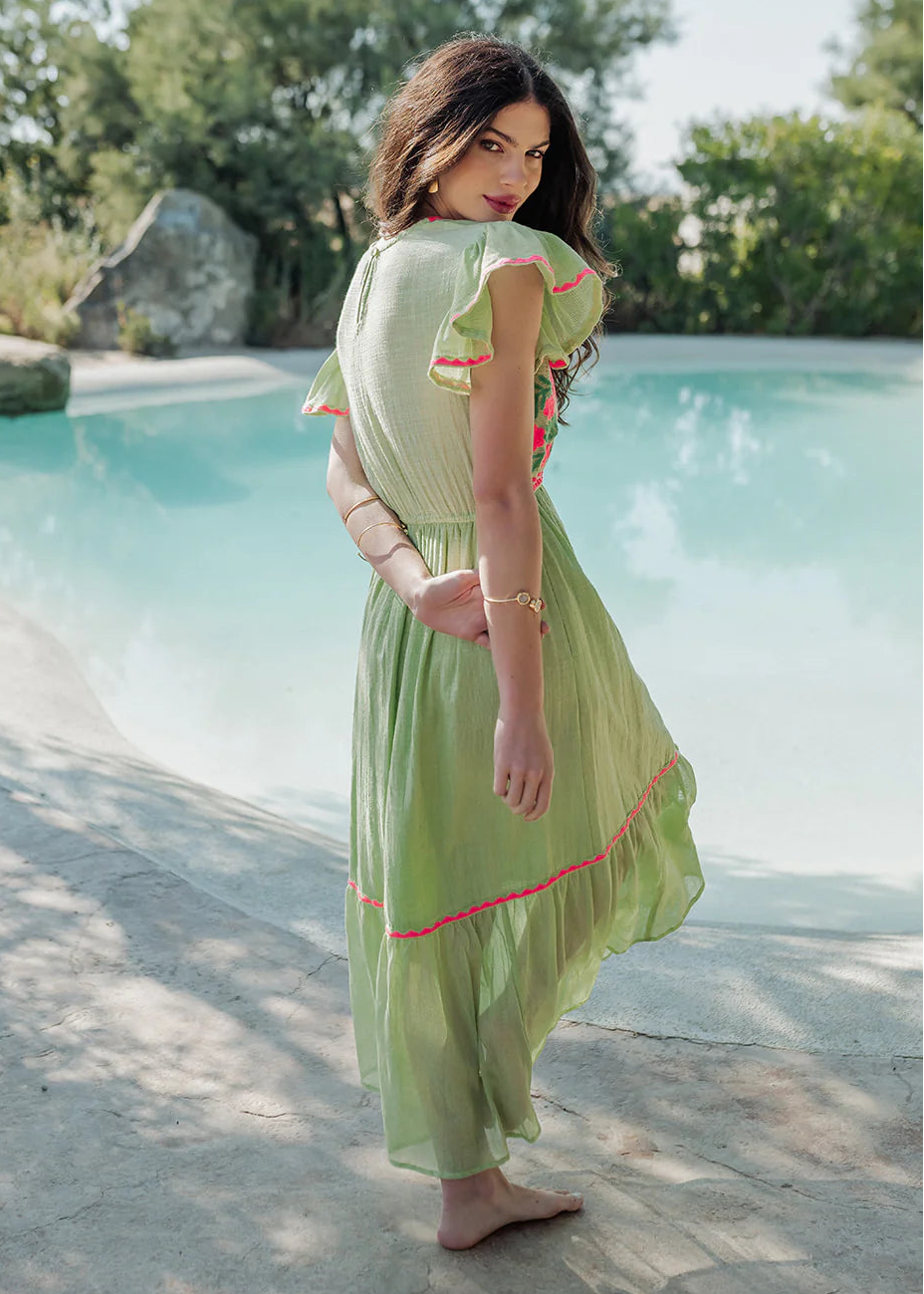 Vestido bordado Guadalupe