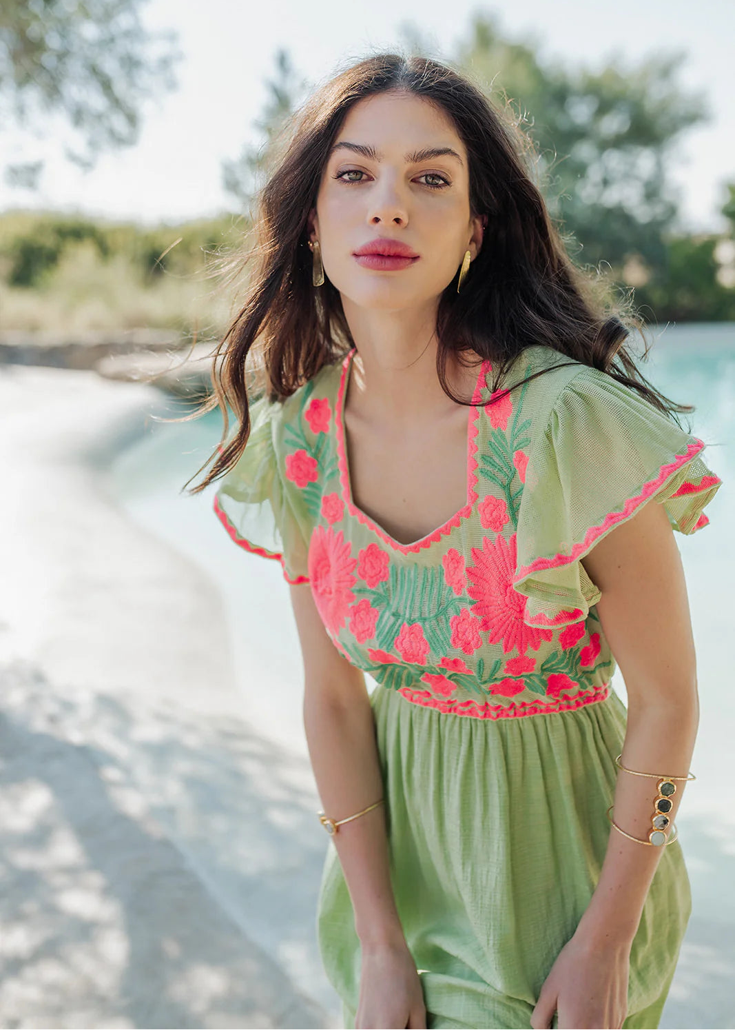 Vestido bordado Guadalupe